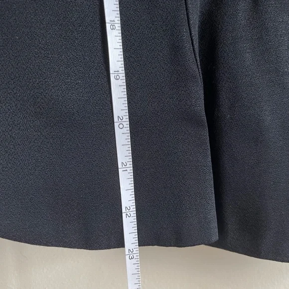 90'S  Classic elegant evening black top sheer with satin look detail blouse - Picture 8 of 10